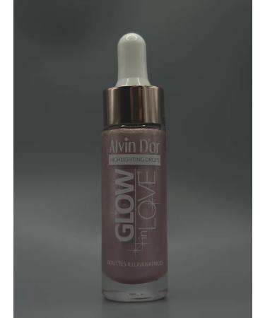 Alvin D'Or Liquid highlighter HL-03 Glow Love Drops 3 Pink - Buy Online on GoSupps.com