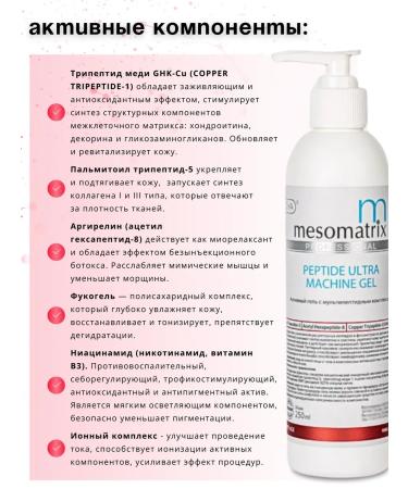 MESOMATRIX Anti -aging set gels for microcurrents and RF lifting - Buy Online on GoSupps.com