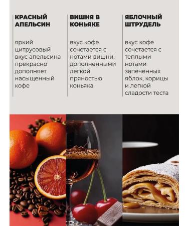 LANCOF Coffee in grains 3 pcs 250 g orange cherries - Buy Online on GoSupps.com