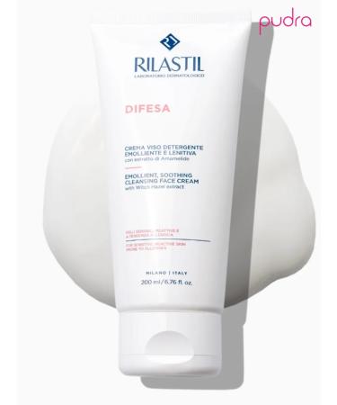Rilastil Difesa softening soothing cleansing face cream