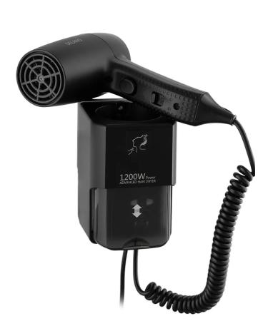 DELANO A hairdryer with a socket in the case 1200W - Buy Online on GoSupps.com
