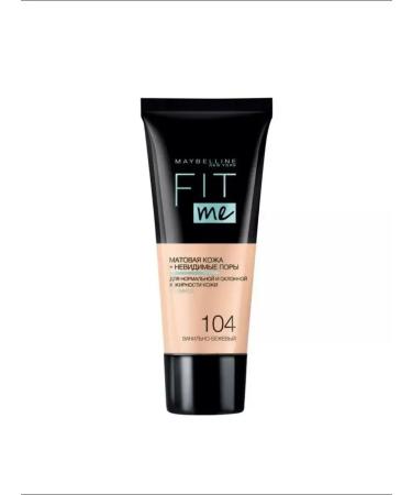 Maybelline New York Fit me tonal cream shade 104 - Buy Online on GoSupps.com