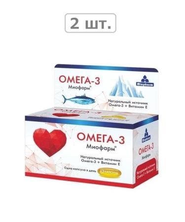 Miopharm omega 3 n62 caps at 1000mg-2pcs