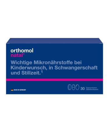 Orthomol Natal Plus (tablets+capsules) course 30 days - Buy Online on GoSupps.com