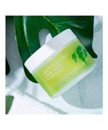 Jigott Facial cream with centella's extract Daily Real Cica 150 ml - Buy Online on GoSupps.com