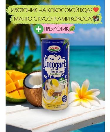 Nawon Dairy cocktail cokogurt coconut yogurt mango
