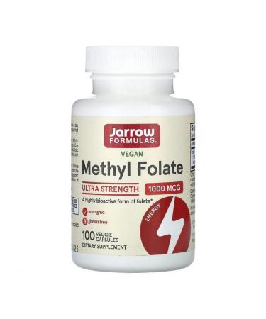 Jarrow Formulas Methyl folat 1000 g 100 Methyl Flate capsules