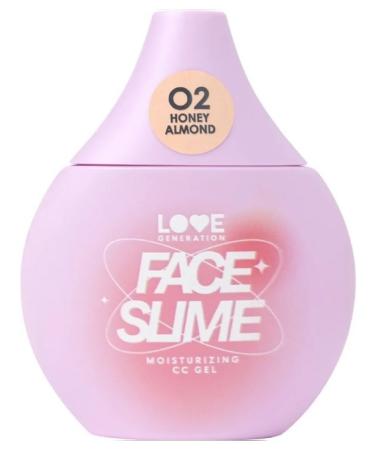 Love Generation Face Slime SS Gel tone 02 Honey Almond 30 ml