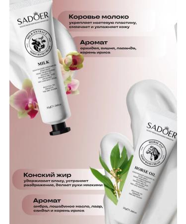 SADOER Hand cream set Gift moisturizing nutritional - Buy Online on GoSupps.com