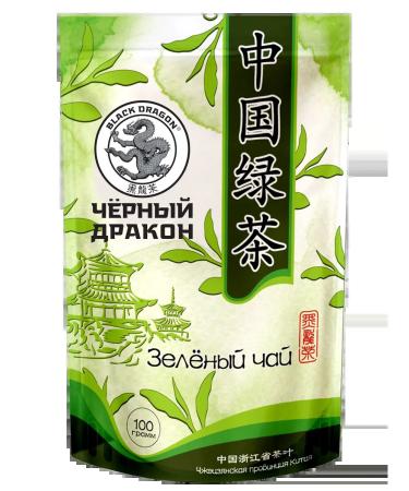 Black Dragon Tea "Green" leaf 2 pcs. 100 g - Buy Online on GoSupps.com