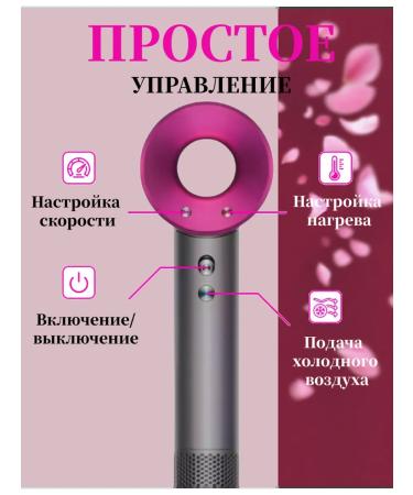 yoodragons Professional hairdryer with 7 nozzles - guards for March 8 - Buy Online on GoSupps.com