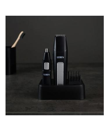 LEBEN A set with a trimmer for a mustard and nose mustache 4 nozzles - Buy Online on GoSupps.com