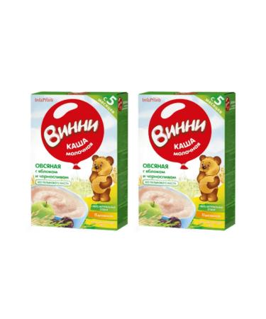 Winnie Oatmeal porridge with apple and prunes from 5 months 200 g 2 pcs