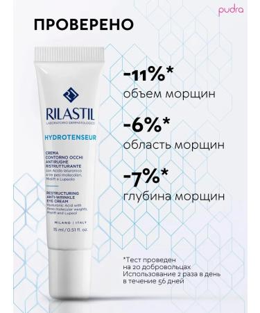 Rilastil Hydrotenseur Cream against wrinkles for the skin around the eyes - Buy Online on GoSupps.com