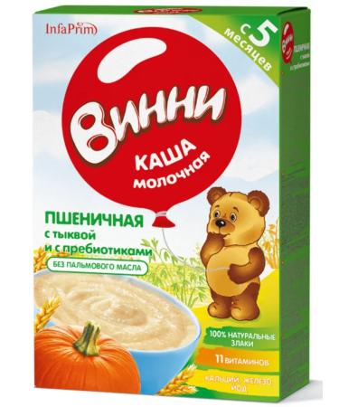 Winnie Wheat porridge with pumpkin for children from 5 months 200 g