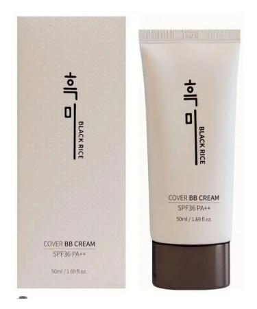 Moisturizing BB cream with black rice extract SPF36 tons23 - Buy Online on GoSupps.com