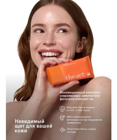 The Act SUN -faceting face cream SPF 50 60 ml - Buy Online on GoSupps.com