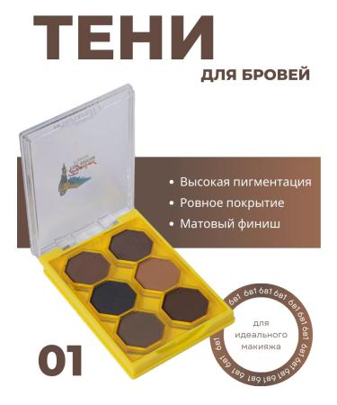Petro cosmetics Eyebrow shadows brown black