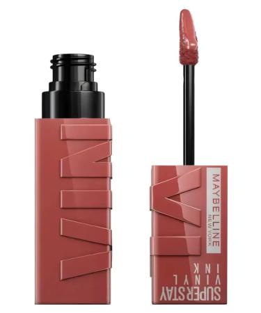Maybelline New York Lipstick Super STAY VINYL Ink 115 Peppy - Buy Online on GoSupps.com