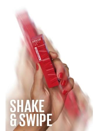 Maybelline New York Lipstick Super STAY VINYL Ink 115 Peppy - Buy Online on GoSupps.com