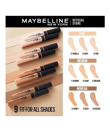 Maybelline New York FIT ME CONCILER FIENT ME tone 20 natural beige - Buy Online on GoSupps.com