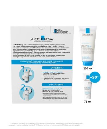 LA Roche-Posay Lipikar Gift set for dry and prone to skin atopia - Buy Online on GoSupps.com