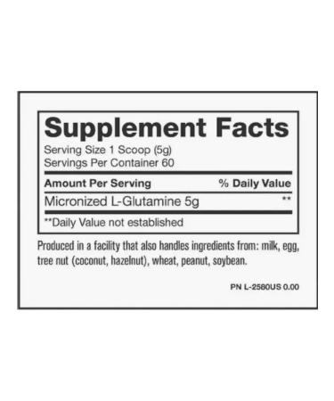 Mutant Glutamine Core Series L-Glutamine 300 gr. - Buy Online on GoSupps.com