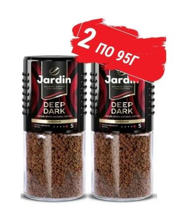 JARDIN Coffee soluble Deep Dark Jarine DIP Dark 2 Banki 95g - Buy Online on GoSupps.com