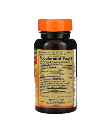 American Health Ester-C 500 mg 60 vegetarian capsules - Buy Online on GoSupps.com