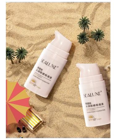 GREEN LEAFLIMANCY Sealuxe moisturizing sunscreen foundation (SPF-50+) - Buy Online on GoSupps.com
