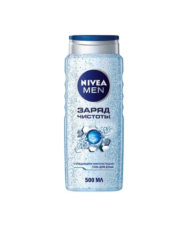 NIVEA Soul gel male "charge of purity" moisturizing 500 ml - Buy Online on GoSupps.com