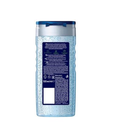 NIVEA Soul gel male "charge of purity" moisturizing 500 ml - Buy Online on GoSupps.com