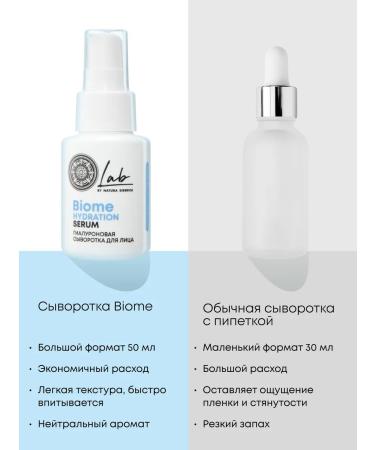 Natura Siberica The face is moisturized with hyaluronic acid 50 ml - Buy Online on GoSupps.com