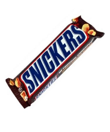 Snickers milk chocolate bar nougat Chocolate bars 50.5 gr .x48 pcs - Buy Online on GoSupps.com