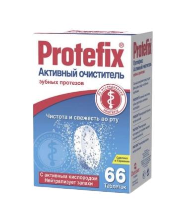 Protefix Active denture cleanser 66 pcs. tablets-1UP - Buy Online on GoSupps.com