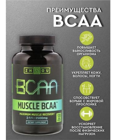 Zhou BCAA Sports nutrition BCAA 90 capsules - Buy Online on GoSupps.com