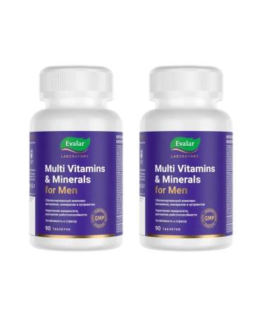 Evalar Multivitamins and masculine minerals 90 tab of 1.3 g x 2