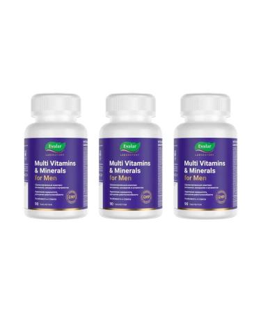 Evalar Multivitamins and male minerals 90 tab of 1.3 g x 3