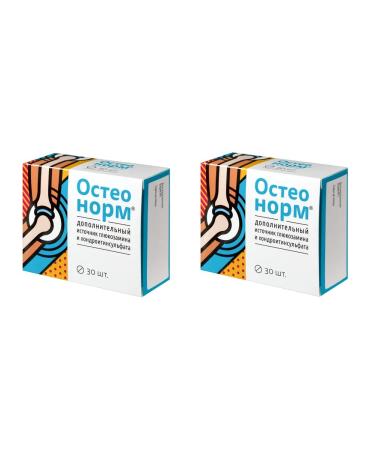 Vitamir Osteonorm MSM 30 tablets of 1545 mg x 2 packages