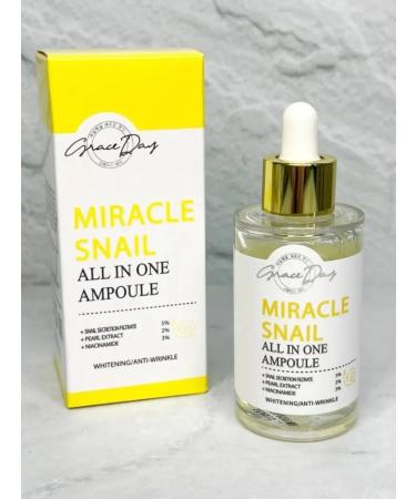 GRACEDAY Miracle Snail All in One ampoule - Buy Online on GoSupps.com