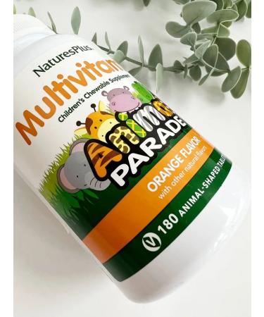 Natures Plus Animal Parade multivitamins for children Orange 180 tab