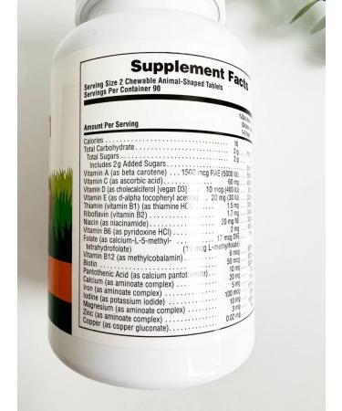 Natures Plus Animal Parade multivitamins for children Orange 180 tab - Buy Online on GoSupps.com