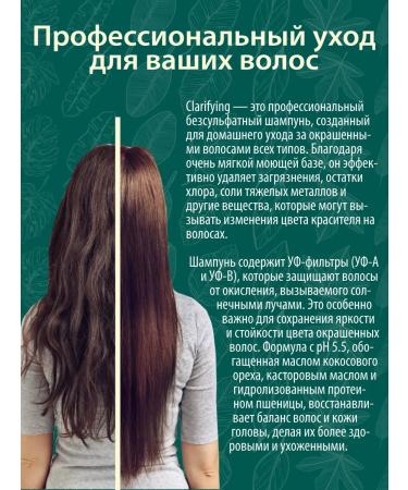 BES Clarifying - shampoo for dyed hair 1l - Buy Online on GoSupps.com