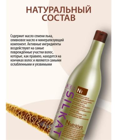 BES N1 nutritivo - shampoo for hair restoration 300ml - Buy Online on GoSupps.com