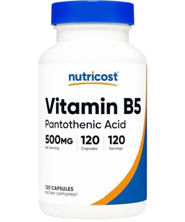 Nutricost Vitamin B5 Pantothenic Acid Capsules