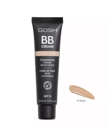 GOSH Tonal cream BB Cream Foundation 02 Beige