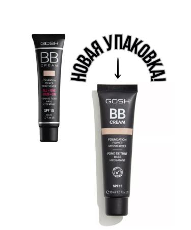 GOSH Tonal cream BB Cream Foundation 02 Beige - Buy Online on GoSupps.com
