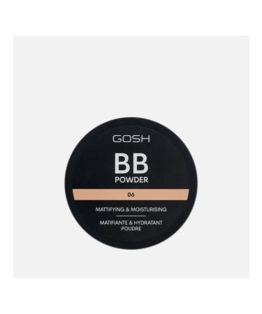 GOSH Compact Powder Poudre 06 Warm Beige powder