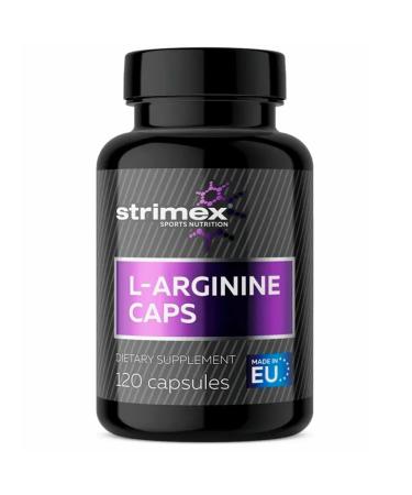 Strimex Arginine L-Arginine 120 capsules - Buy Online on GoSupps.com