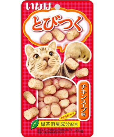 Inaba Baked treat for cats taste of chicken broth 25g